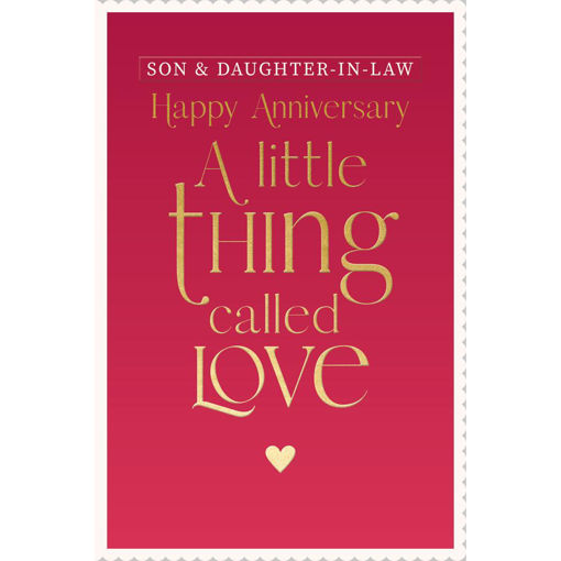 Picture of SON & DAUGHTER IN LAW HAPPY ANNIVERSARY